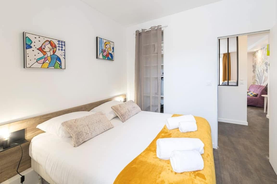 L'Echapee- Bel Appartement Renove Et Proche Gare Rennes Extérieur photo