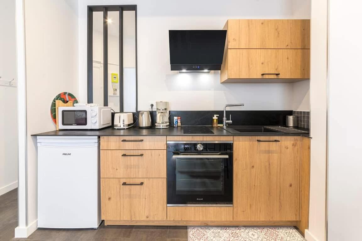 L'Echapee- Bel Appartement Renove Et Proche Gare Rennes Extérieur photo